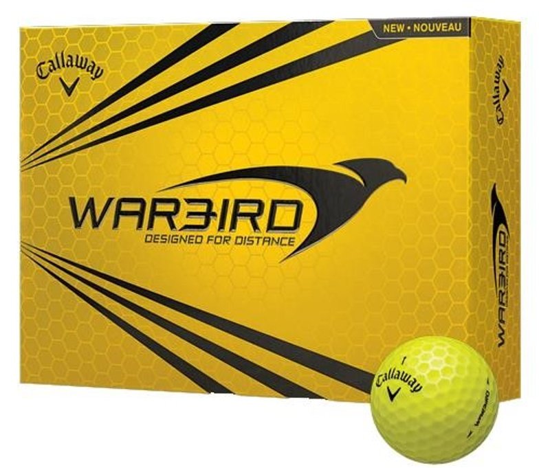 Callaway Warbird Yellow golfowe piłki