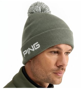 PING Cresting Knit męska zimowa czapka, laurel
