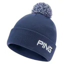 PING Cresting Knit męska zimowa czapka, głęboki niebieski