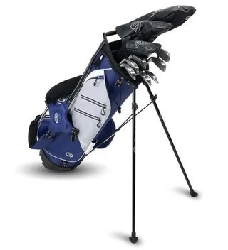 U.S. Kids Golf TS6-60 (152cm) juniorski zestaw golfowy 10-klubowy, grafit, + stand bag, navy/grey/white