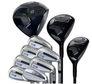 U.S. Kids Golf TS6-60 (152cm) juniorski zestaw golfowy 10-klubowy, grafit, + stand bag, navy/grey/white