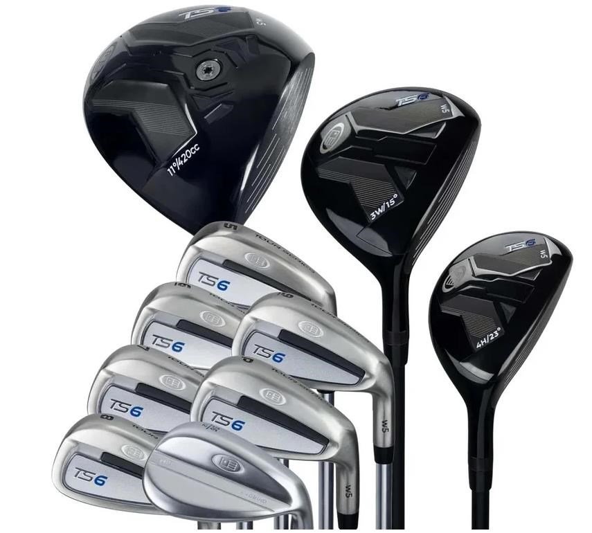 U.S. Kids Golf TS6-63 10 Club Stand Set juniorski zestaw golfowy, grafit