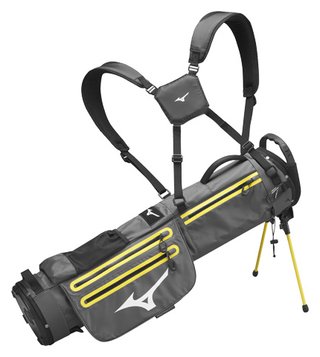 Mizuno BR-D2 pencil bag, szary/żółty