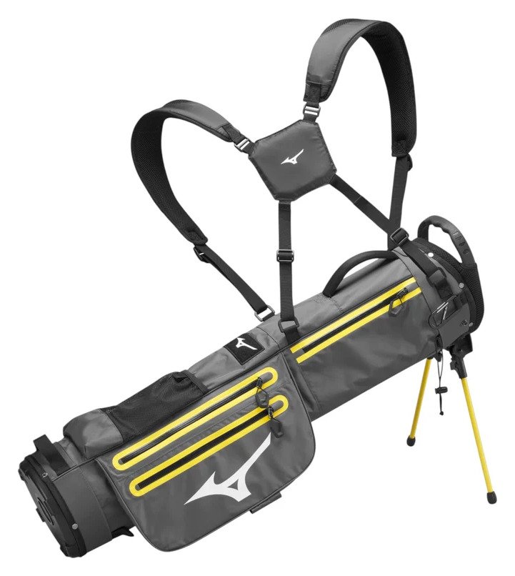 Mizuno BR-D2 pencil bag, szary/żółty