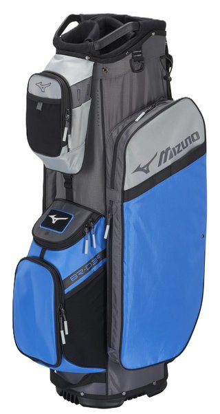 Mizuno BR-D3 cart bag, brilliant niebieski/szary
