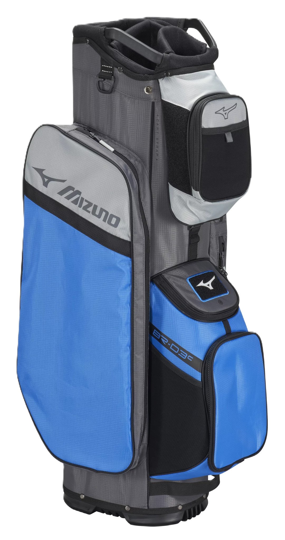Mizuno BR-D3 cart bag, brilliant niebieski/szary