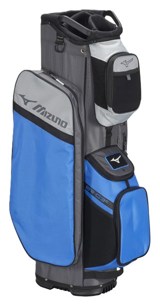 Mizuno BR-D3 cart bag, brilliant niebieski/szary