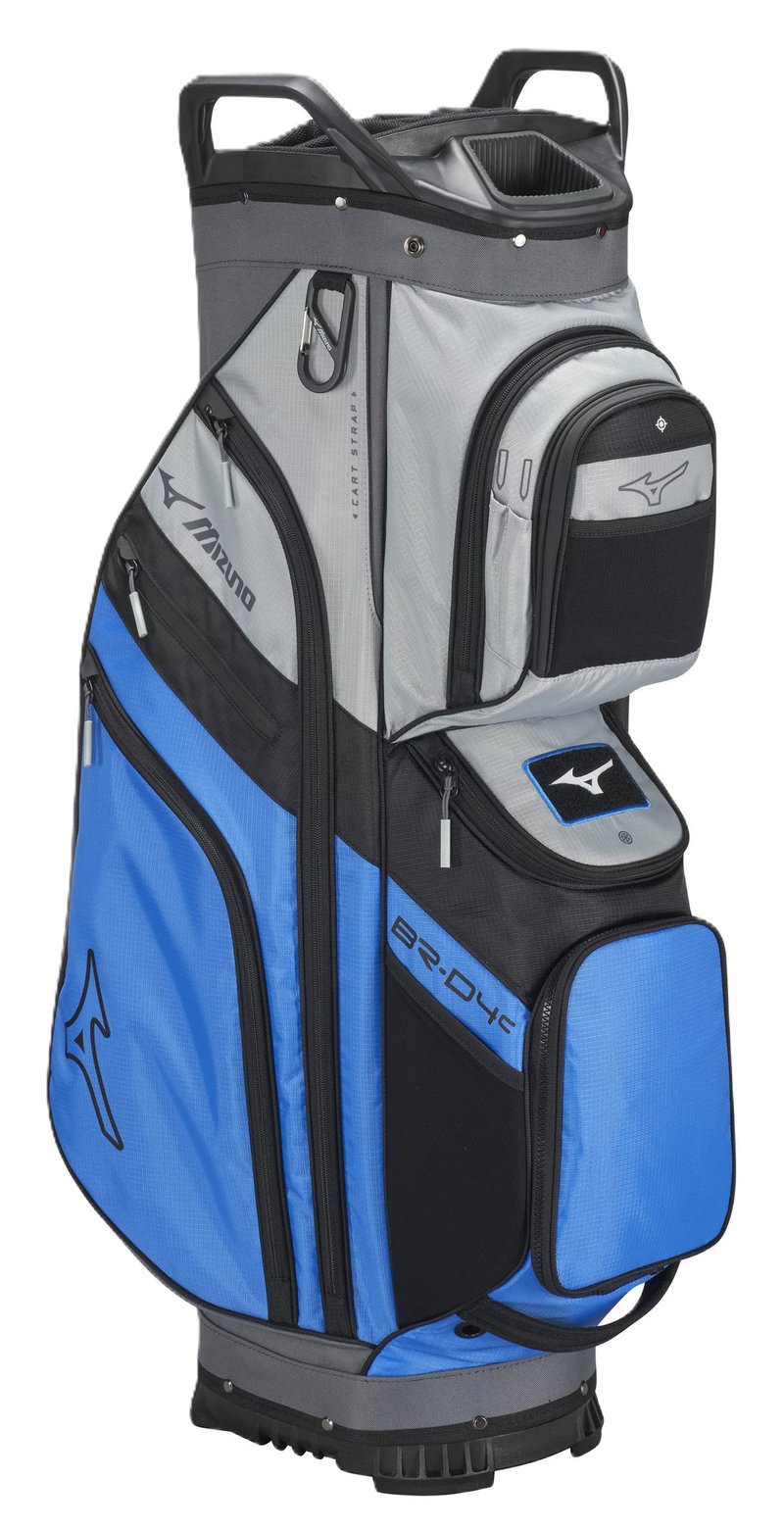 Mizuno 26 BR-D4 cart bag, brilliantowy niebieski/szary