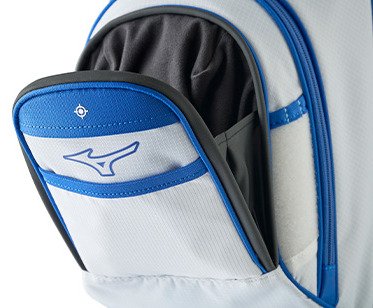 Mizuno 26 BR-D4 cart bag, brilliantowy niebieski/szary