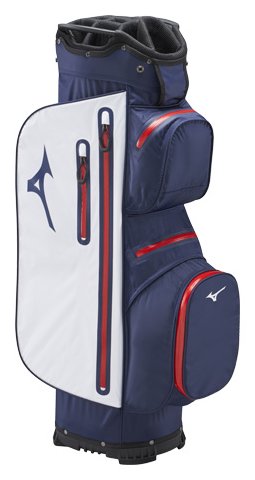 Mizuno BR-DRI cart bag, granatowy/czerwony