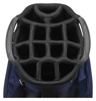 Mizuno BR-DRI cart bag, granatowy/czerwony