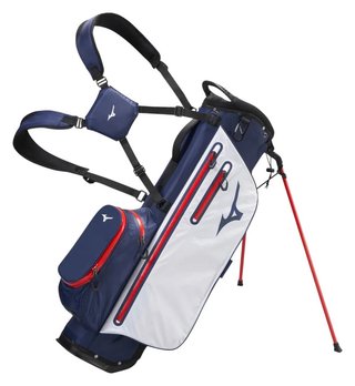 Mizuno BR-DRI stand bag, granatowy/czerwony