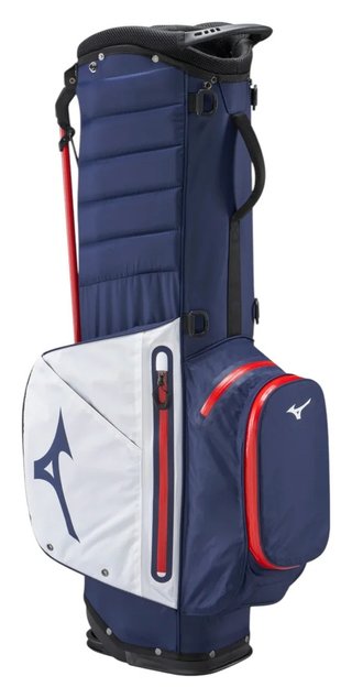 Mizuno BR-DRI stand bag, granatowy/czerwony