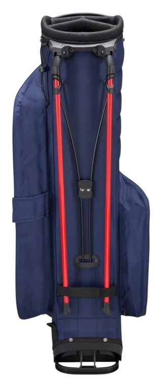 Mizuno BR-DRI stand bag, granatowy/czerwony
