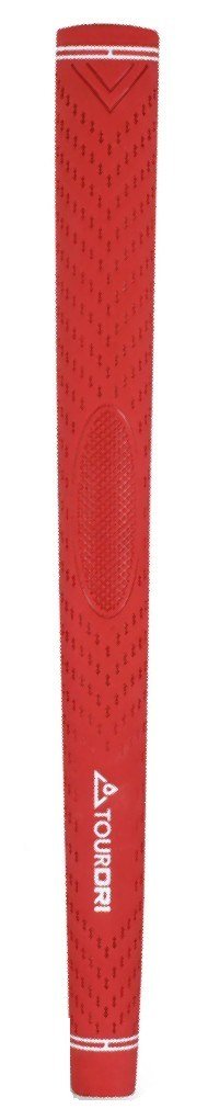 TourDri Paddle Putter Grip, czerwony