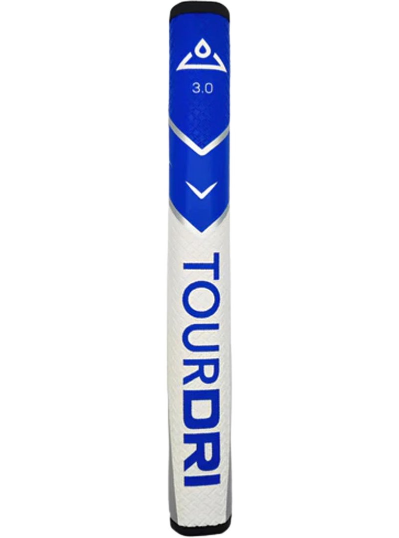Masters Golf TourDri Flat Putter grip, niebieski/large flat
