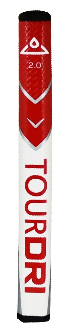 Masters Golf TourDri Flat Putter grip 2.0, czerwony/medium flat