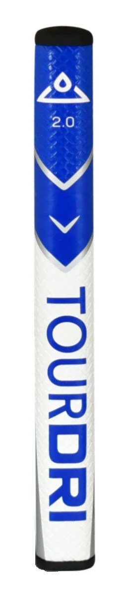 Masters Golf TourDri Flat Putter grip 2.0, niebieski/medium flat