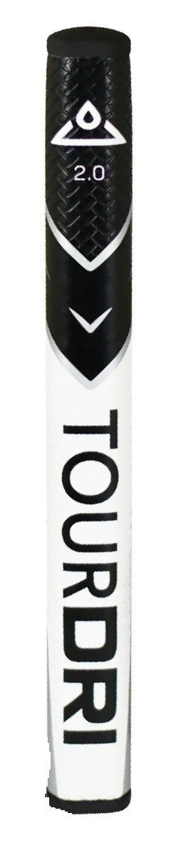 Masters Golf TourDri Flat Putter grip 2.0, czarny/medium flat