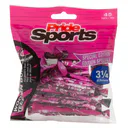 Pride Sports Special Edition Paint Splatter tee, 83 mm (3 1/4"), różowo/czarne, 45 szt.