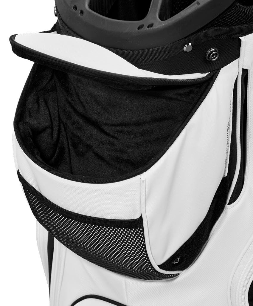 Wilson Alpine cart bag, biały/czarny