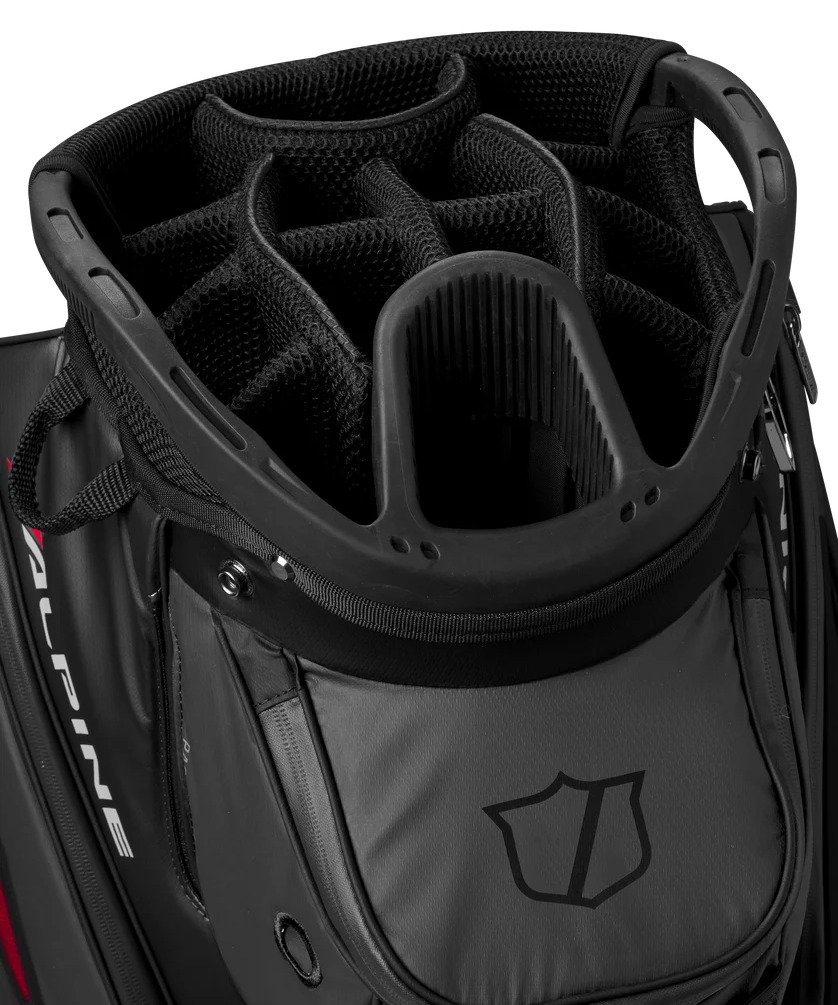 Wilson Alpine cart bag, czarny/czarny