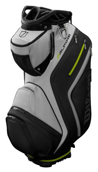 Wilson Alpine cart bag, jasnoszary/czarny