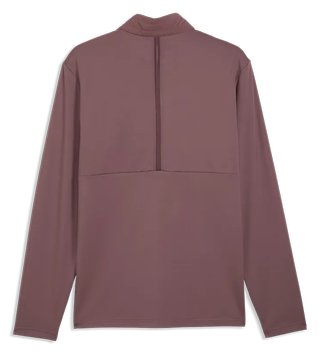 Puma Cloudspun Tech Hybrid 1/2 Zip męska kurtka, rich cocoa