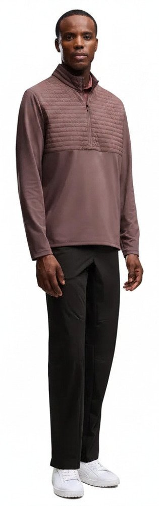 Puma Cloudspun Tech Hybrid 1/2 Zip męska kurtka, rich cocoa