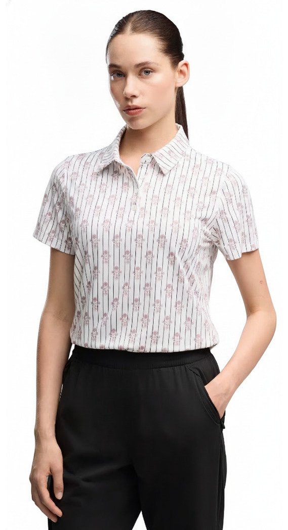 Puma Poppy damskie polo, warm white