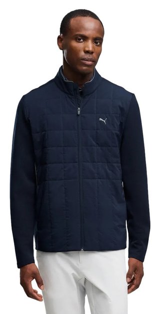 Puma Cloudspun Fleece Hybrid męska kurtka, deep navy