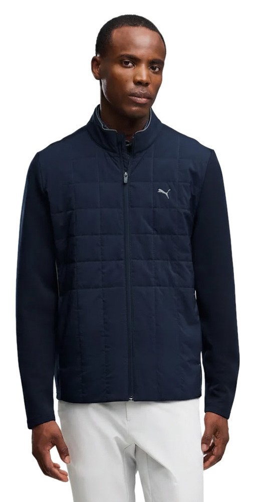 Puma Cloudspun Fleece Hybrid męska kurtka, deep navy