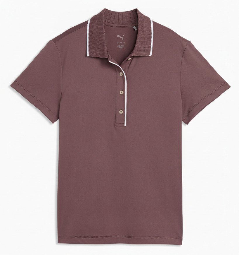 Puma Cloudspun Bridges damskie polo, rich cocoa