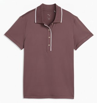 Puma Cloudspun Bridges damskie polo, rich cocoa