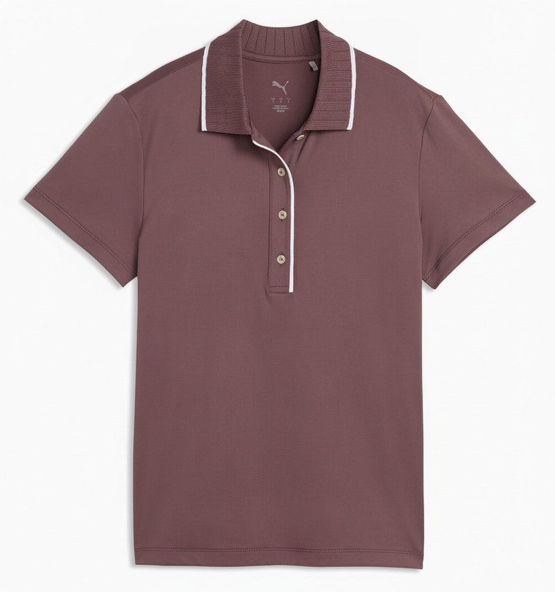 Puma Cloudspun Bridges damskie polo, rich cocoa