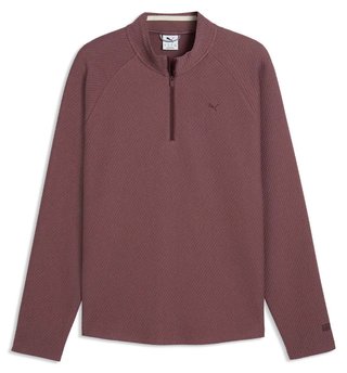 Puma Boulder 2.0. 1/4 Zip męska bluza, rich cocoa
