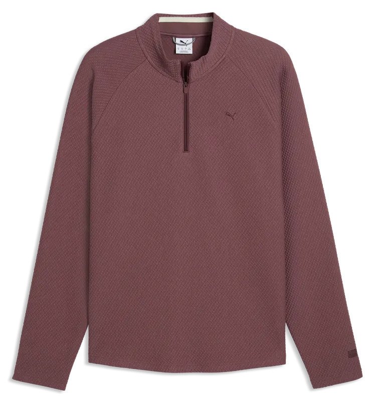 Puma Boulder 2.0. 1/4 Zip męska bluza, rich cocoa