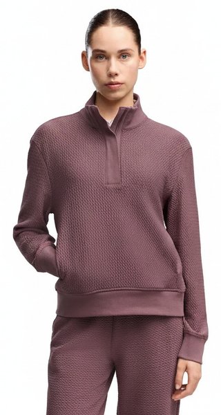 Puma Boulder 1/2 Zip damska bluza, rich cocoa