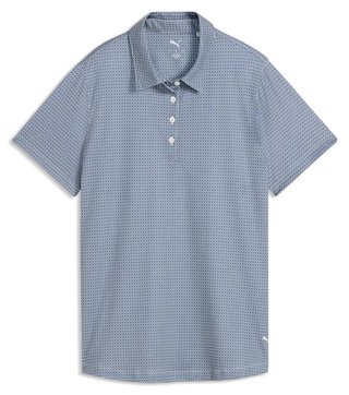 Puma Broken Links damskie polo, deep navy