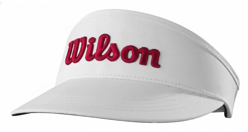 Wilson Tour daszek, biało/czerwony