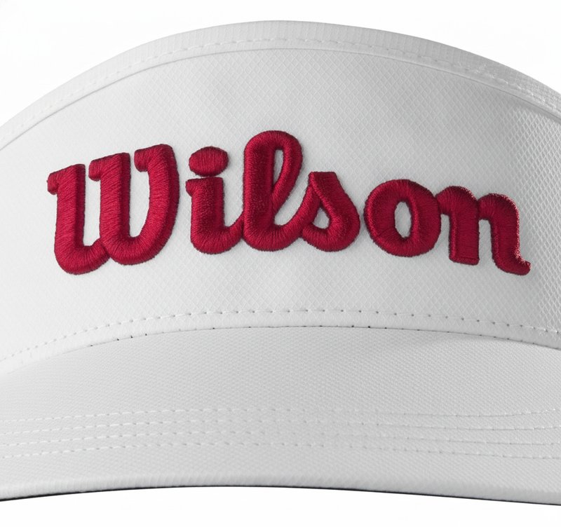 Wilson Tour daszek, biało/czerwony