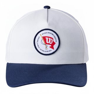 Wilson Vintage Patch czapka z daszkiem, biało/granatowa