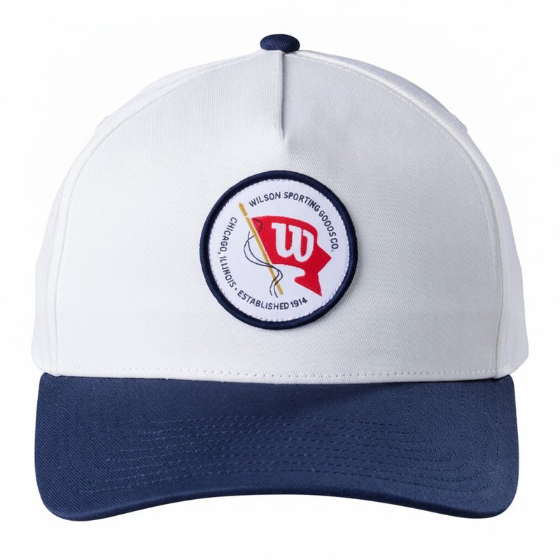 Wilson Vintage Patch czapka z daszkiem, biało/granatowa
