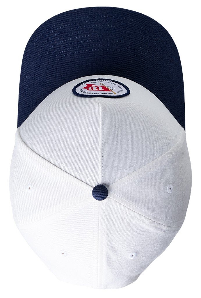 Wilson Vintage Patch czapka z daszkiem, biało/granatowa
