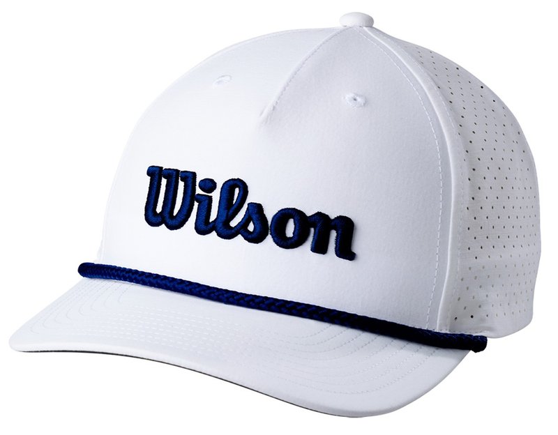 Wilson Rope czapka z daszkiem 2026, biało/niebieska