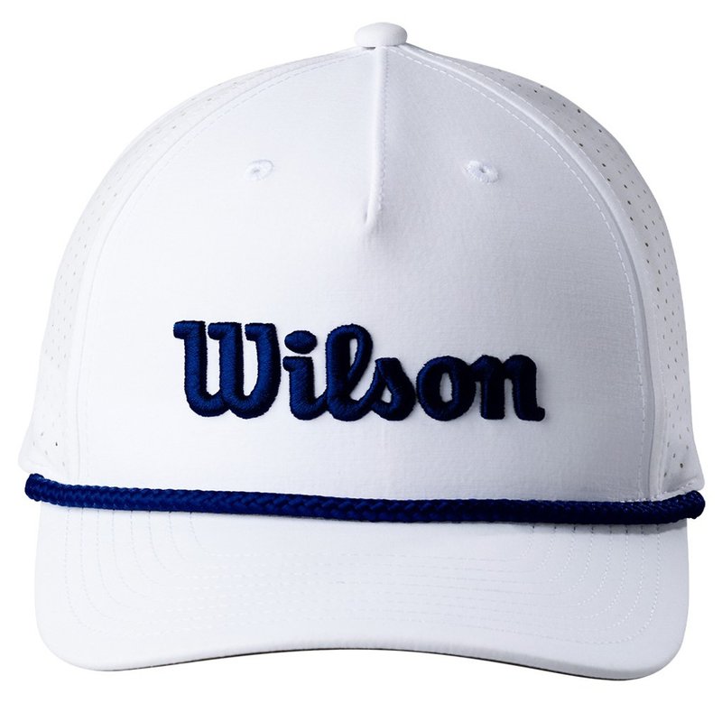 Wilson Rope czapka z daszkiem 2026, biało/niebieska