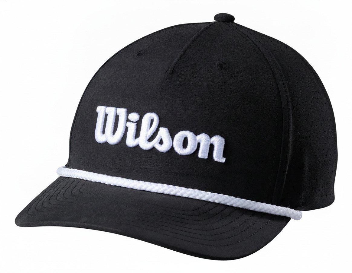 Wilson Rope czapka z daszkiem, czarno/biała
