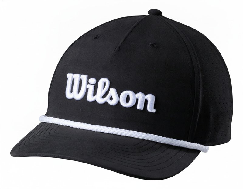Wilson Rope czapka z daszkiem, czarno/biała