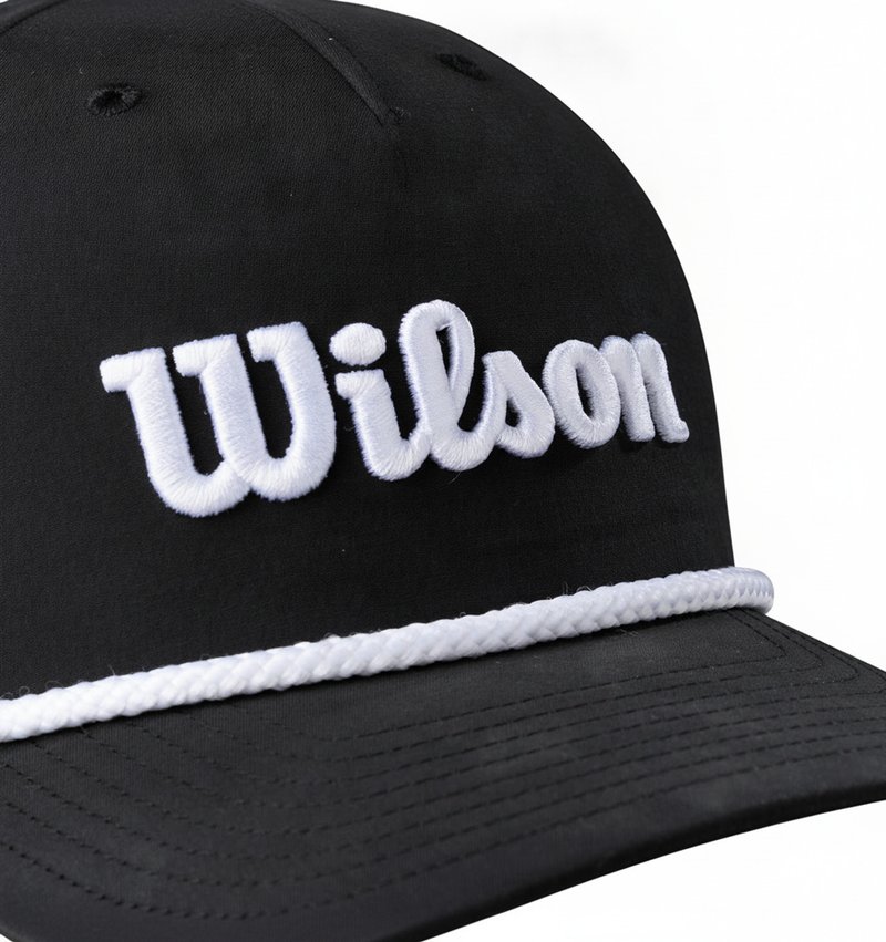 Wilson Rope czapka z daszkiem, czarno/biała