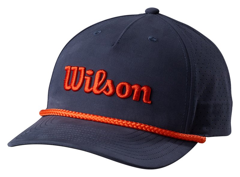 Wilson Rope czapka z daszkiem, granatowo/pomarańczowa